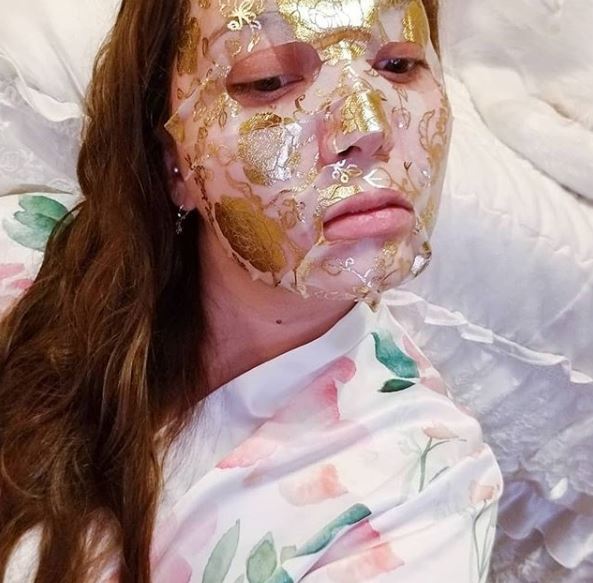 nohj Skinmaman Herbs Fit Gold Rose Sheet Mask Gift set [Jasmine]