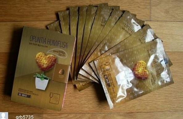 NOHJ Opuntia Humifusa gold foil Mask pack [Nutrition]