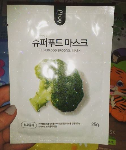 nohj Superfood Mask pack [Broccoli]