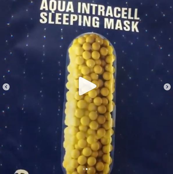 nohj Aqua Intracell Sleeping Mask pack