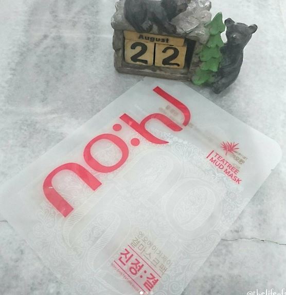 nohj Calming Texture Mask pack [Teatree]