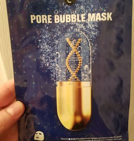 nohj  Korean Aesthetic Pore Bubble Mask pack