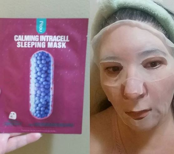 nohj Calming Intracell Sleeping Mask pack