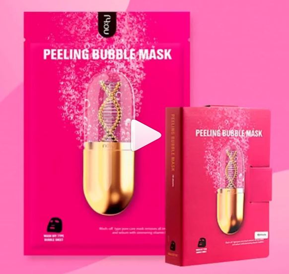 nohj Korean Aesthetic Peeling Bubble Mask pack