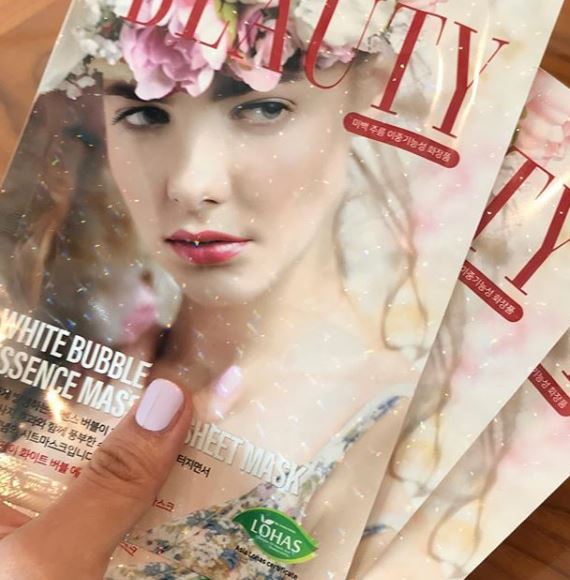 nohj Kinema In Beauty Bubble Essence Massage Sheet Mask